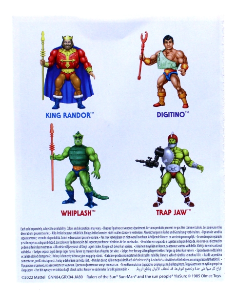 Masters of the Universe Origins Mini-Comic (Figurenbeilage) zur Wave 9 von Mattel